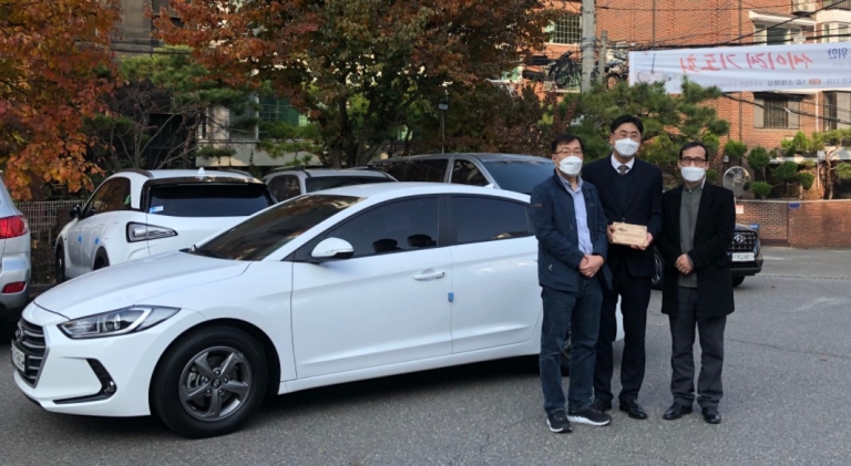 미션카 6호차 기증식